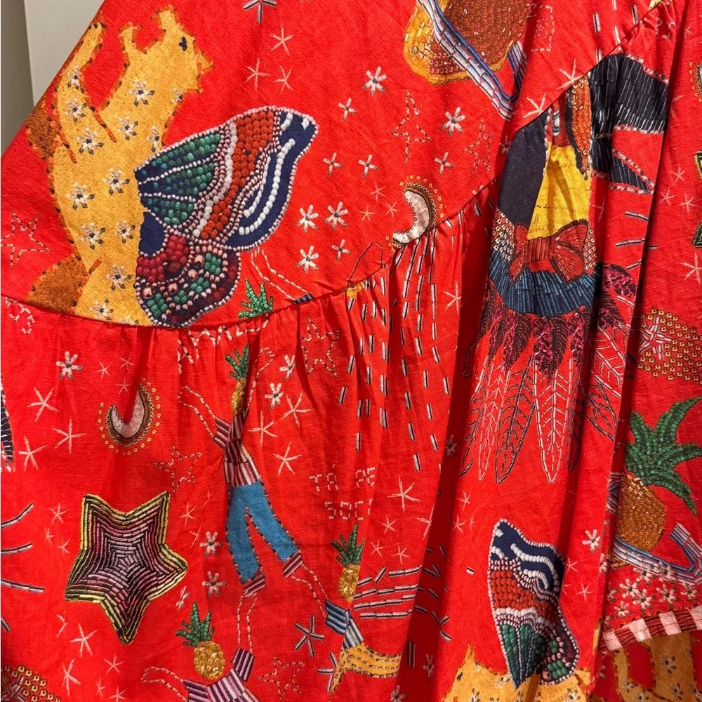 Farm Rio Wrap Skirt - Picture 3 of 5